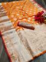 Banarasi Soft Silk Saree thumb 1