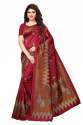 Casual Wear Mysore Silk Saree With Running Blouse thumb 4