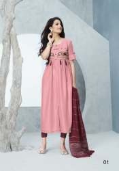 Chinon Soft Silk kurti