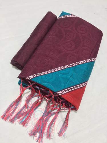 Cotton Jacquard  Saree 
