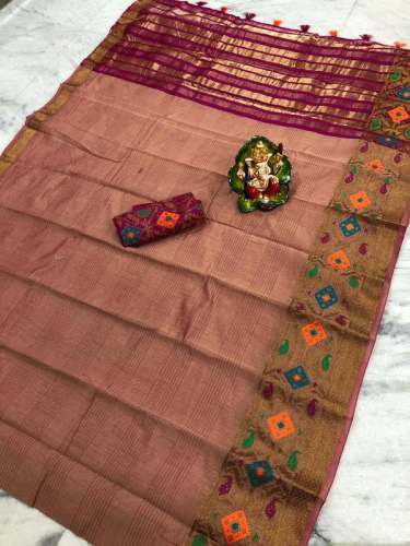 Cotton Kota Doria Sarees-1