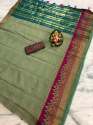 Cotton Kota Doria Sarees thumb 4