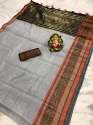 Cotton Kota Doria Sarees thumb 7