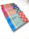  Designer Bhaglapuri Khadi silk saree  thumb 4