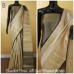  Designer Chanderi saree