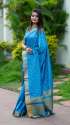 Designer Cotton Saree thumb 5