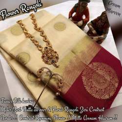 Designer Fancy   Tussar silk Saree