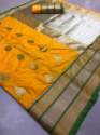 Designer Kanjeevam Soft Silk Sarees thumb 2