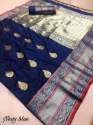 Designer Kanjeevam Soft Silk Sarees thumb 3