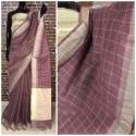  Designer Fancy Linen Silk Saree   thumb 2