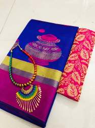  Matka Cotton Silk Sarees