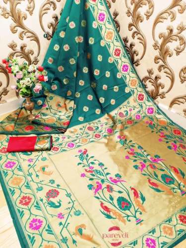 Designer Paithani Silk Saree