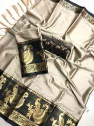  DESIGNER RICH COTTON SILK SAREE