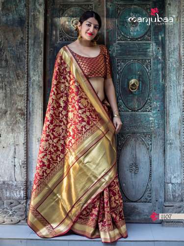 Designer Silk Weaving Saree