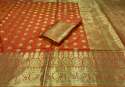 Designer Soft Banarasi Saree  thumb 3