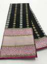 Designer Soft Silk Weaving Saree thumb 2