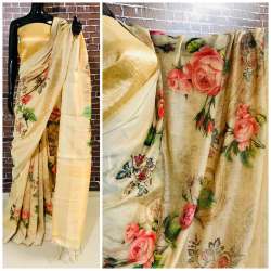 Digital Printed Saree