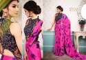 Satin Silk Printed Sarees thumb 1