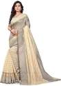 Fancy Soft Cotton Saree thumb 1