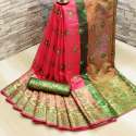 Fancy Soft Silk Saree thumb 5
