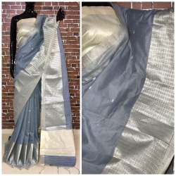   Formal  Linen silk saree