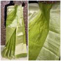   Formal  Linen silk saree thumb 6