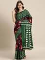 Handloom Linen Saree