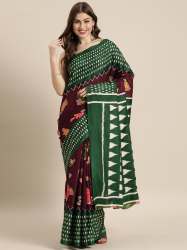 Handloom Linen Saree