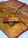 Heavy Banarasi Silk Saree thumb 2
