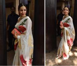  Heavy Organza Saree by Griva Designer