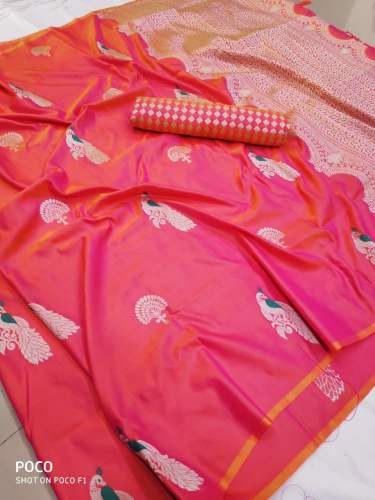 Heavy Weaving  Silk Saree