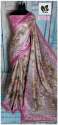 Jute Linen Printed Saree  thumb 9