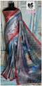 Jute Linen Printed Saree  thumb 2