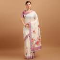 ladies linen saree thumb 10