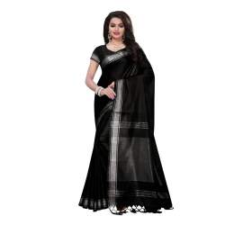 plain Linen Sarees