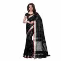 plain Linen Sarees thumb 4