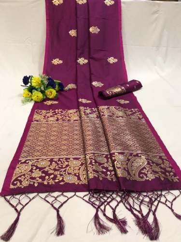Latest Banarasi Soft Silk Saree 
