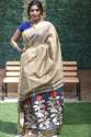 Linen Jamdani Sarees thumb 6