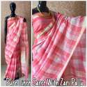 Linen Silk Saree thumb 8