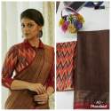  Original Digital Printed Linen saree thumb 5