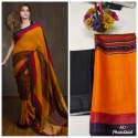  Original Digital Printed Linen saree thumb 8