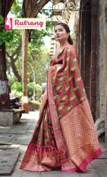 Party Wear  Banarasi Silk Saree 