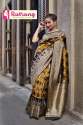 Party Wear  Banarasi Silk Saree  thumb 2