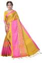 Party wear  Cotton Silk Sarees thumb 3