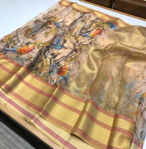 Pure Organza soft silk saree