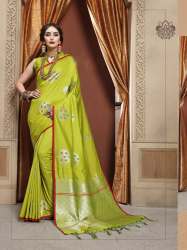 Soft cotton silk saree