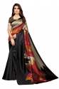 Latest Printed Art Silk Saree thumb 2
