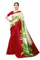 Latest Printed Art Silk Saree thumb 3