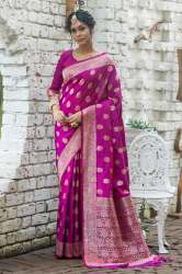 soft banarasi saree