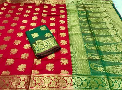 Soft Banarasi Silk Heavy Saree